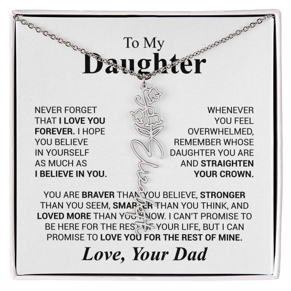 Daughter - Never forget that...