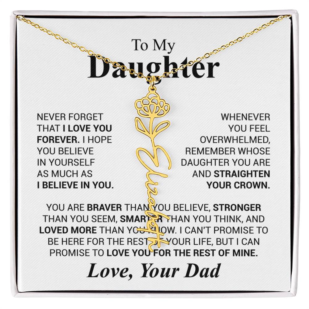Daughter - Never forget that...