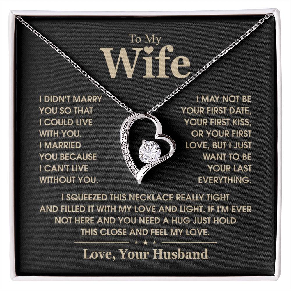 To My Wife - Gold - Black