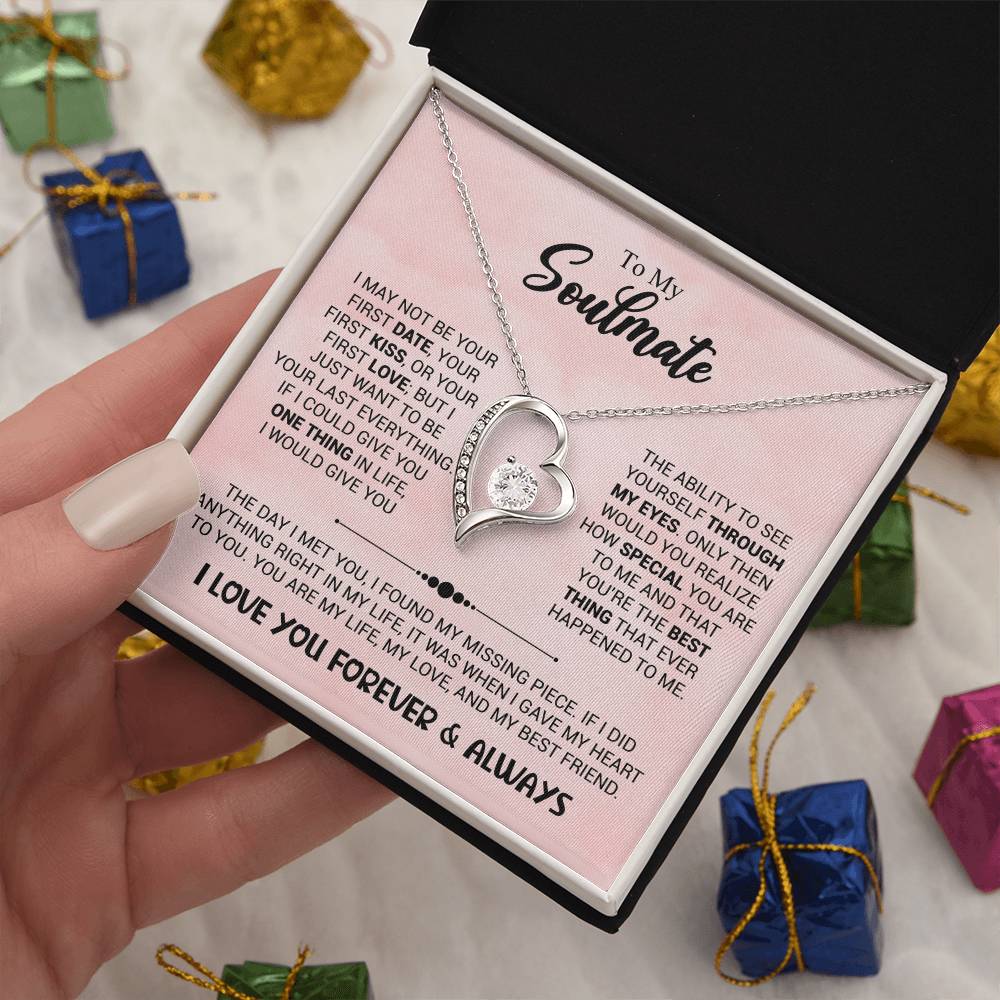 Soulmate - ILY FOREVER & ALWAYS - Rose