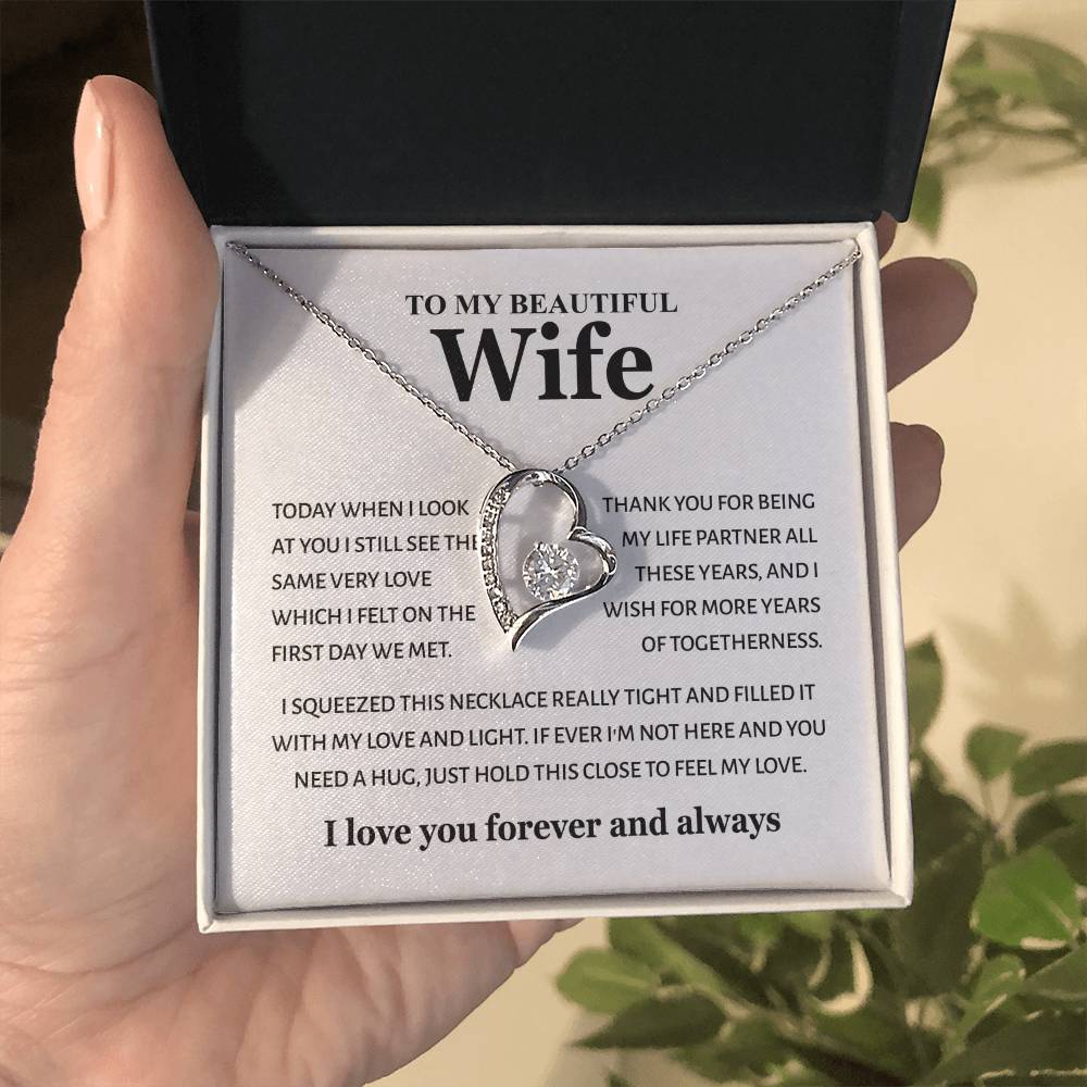 To My Wife - Gold Love Knot