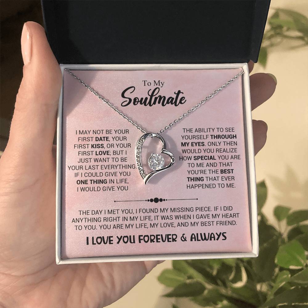 Soulmate - ILY FOREVER & ALWAYS - Rose