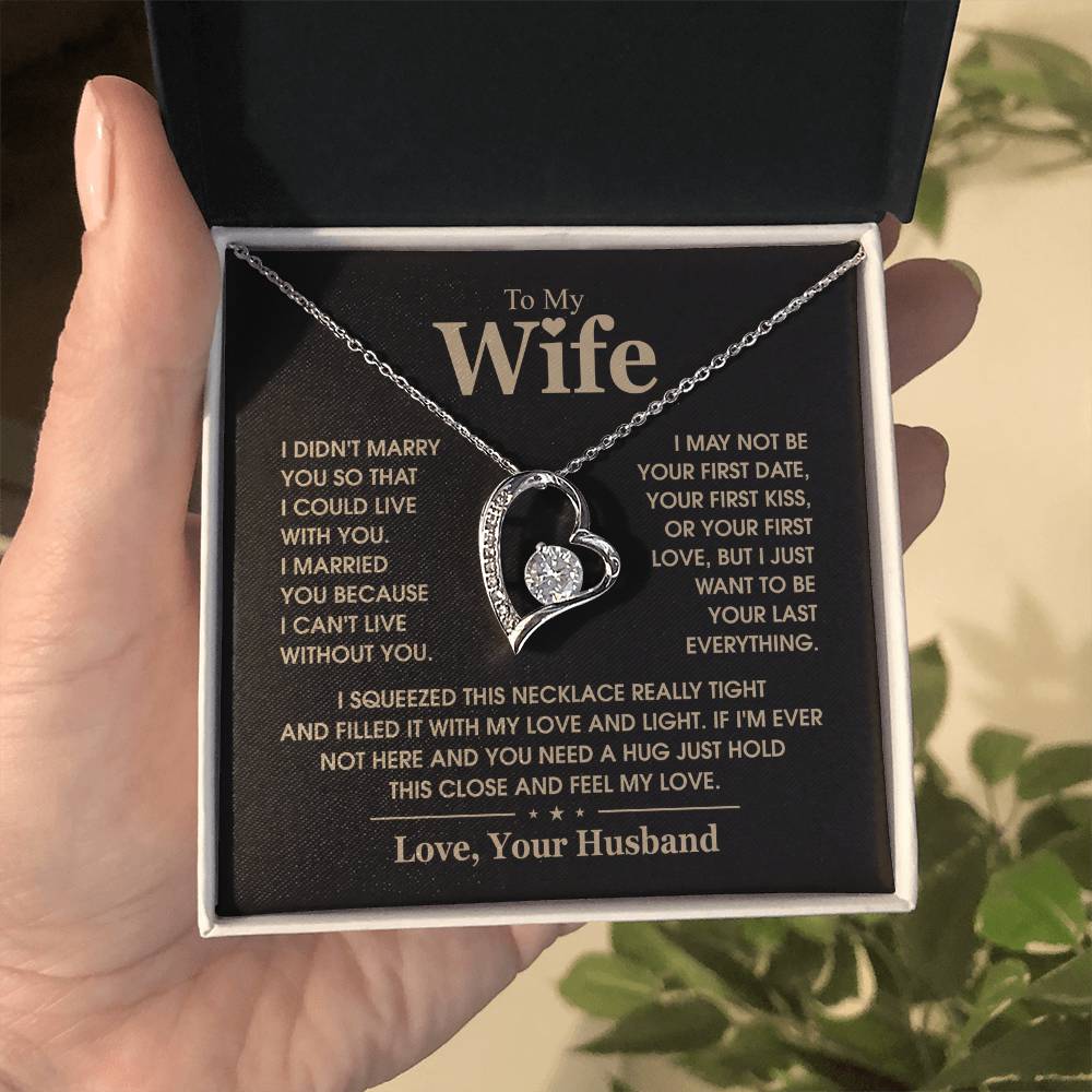 To My Wife - Gold - Black