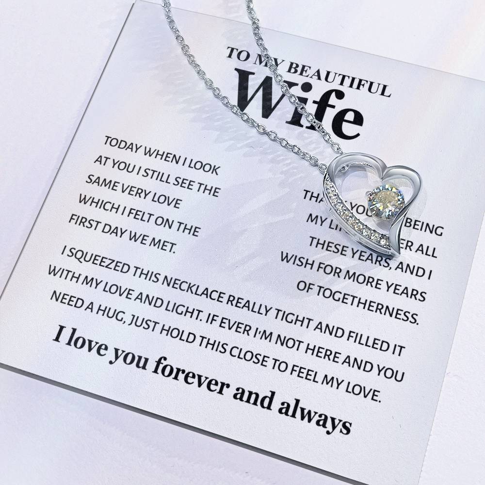To My Wife - Gold Love Knot