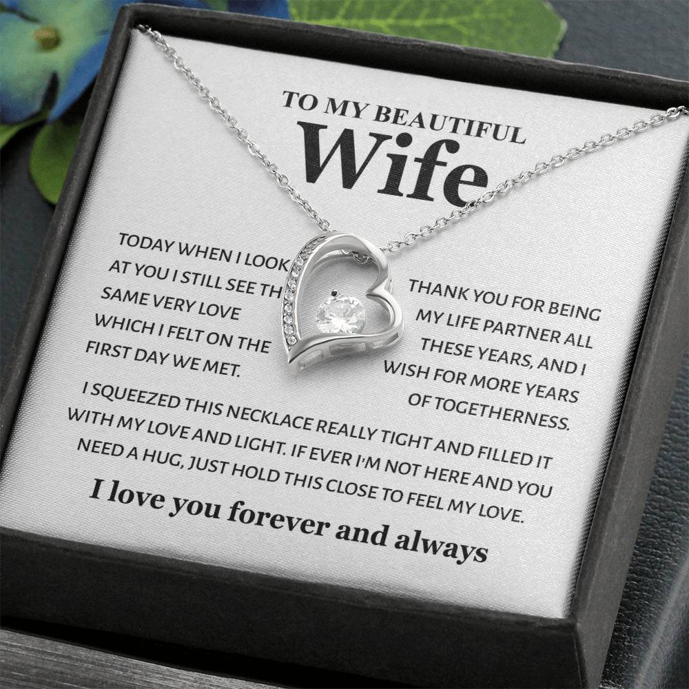 To My Wife - Gold Love Knot
