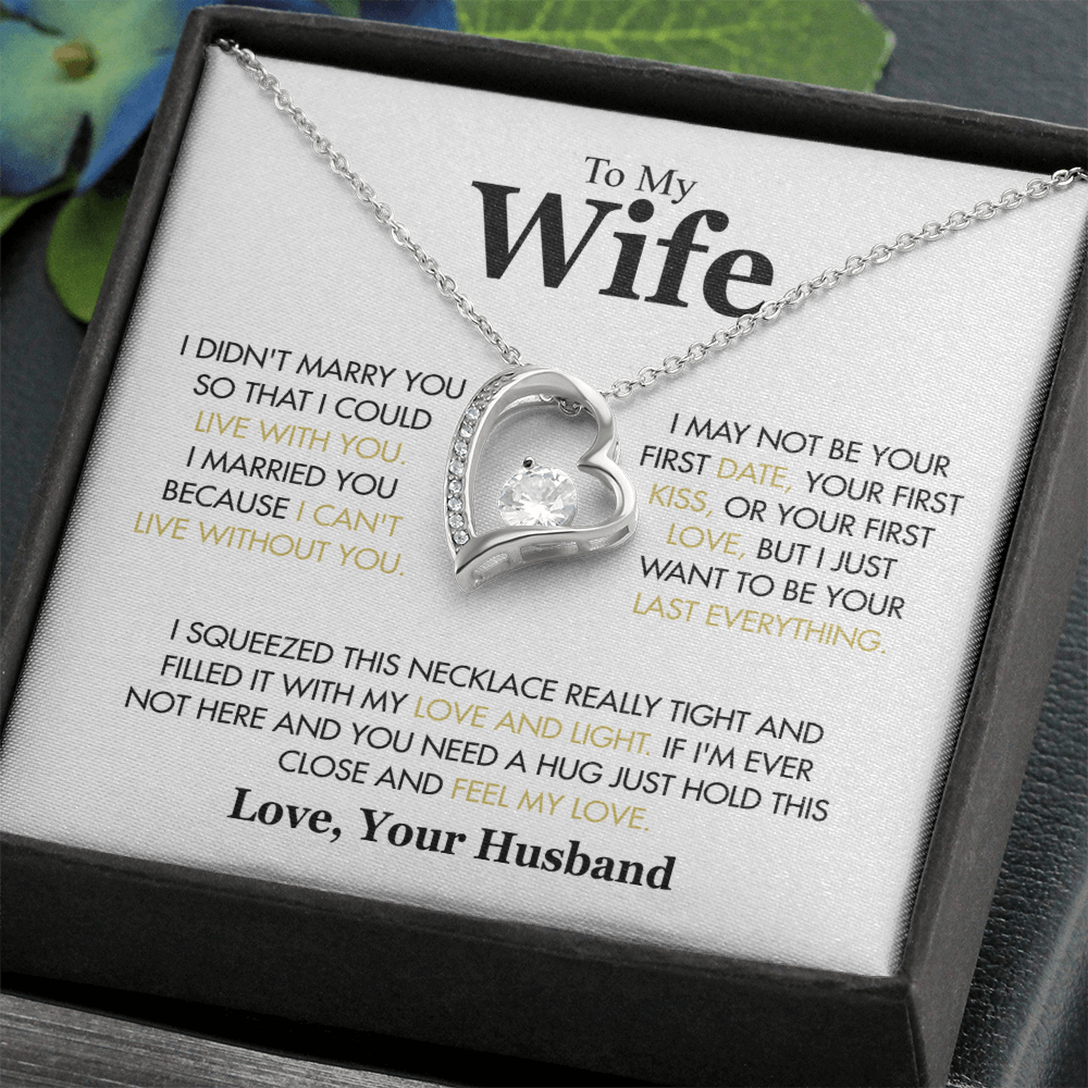 To My Wife - I Didn't Marry You