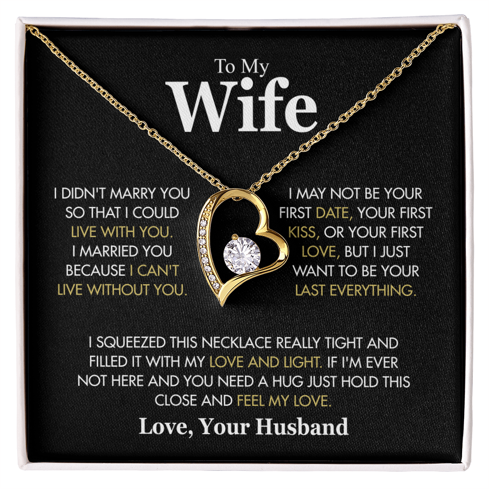 To My Wife - I Didn_t Marry You