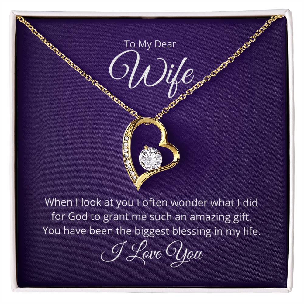 TO MY DEAR WIFE