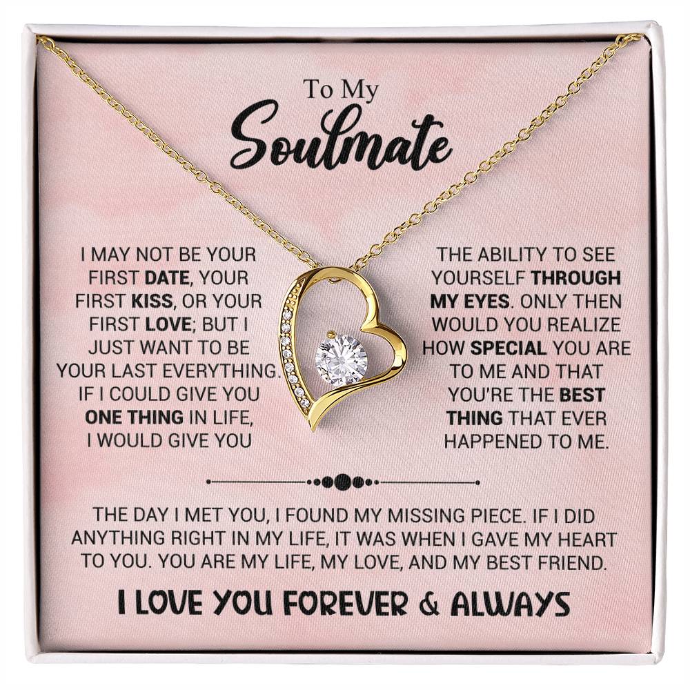 Soulmate - ILY FOREVER & ALWAYS - Rose