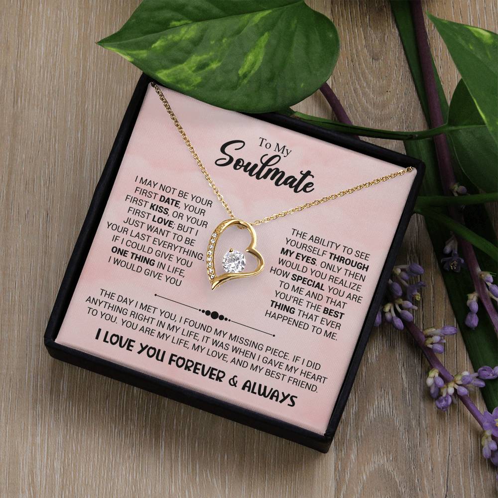 Soulmate - ILY FOREVER & ALWAYS - Rose
