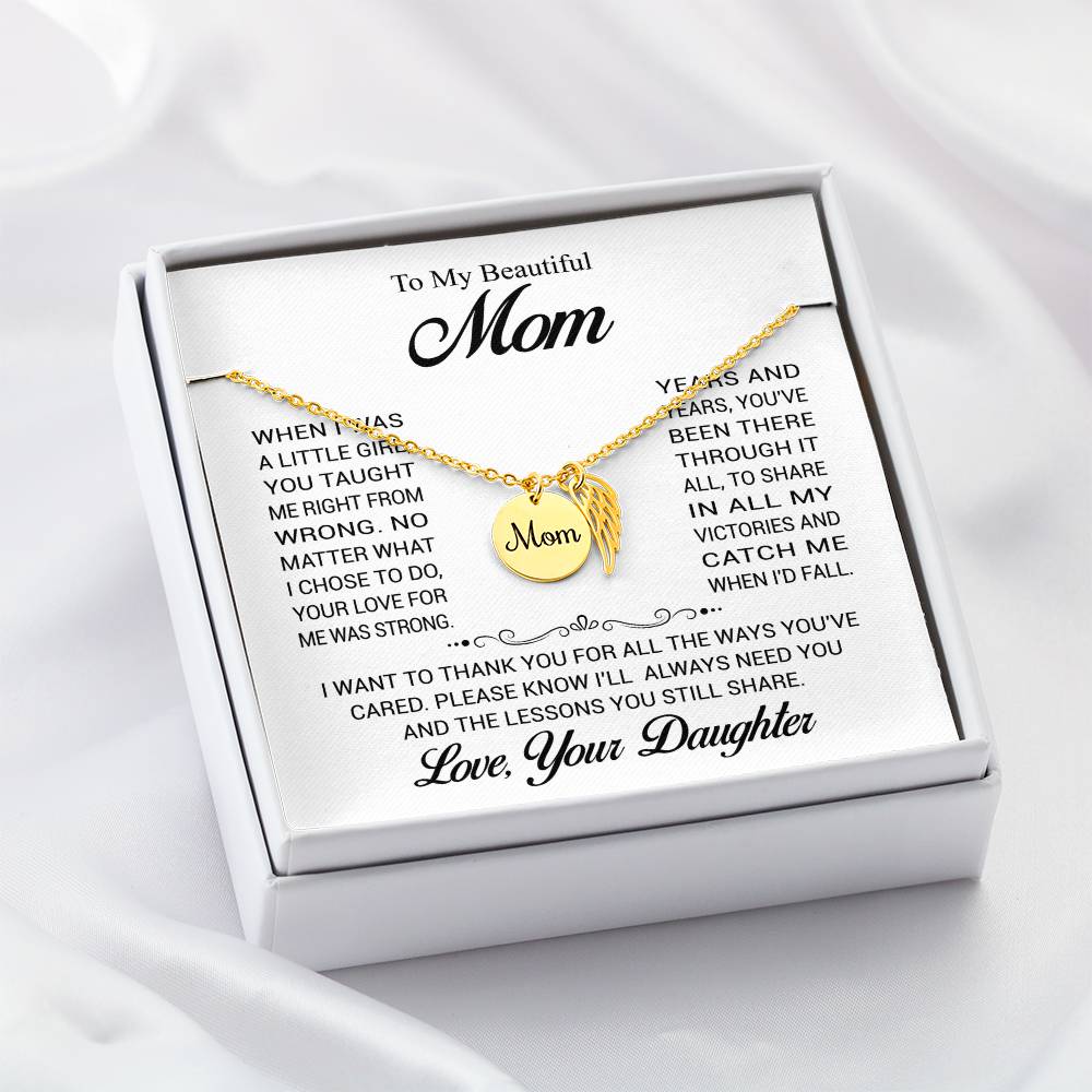 To My Beautiful Mom - from Daughter