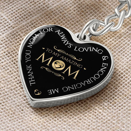 MY AMAZING MOM Curb Keychain Attachment