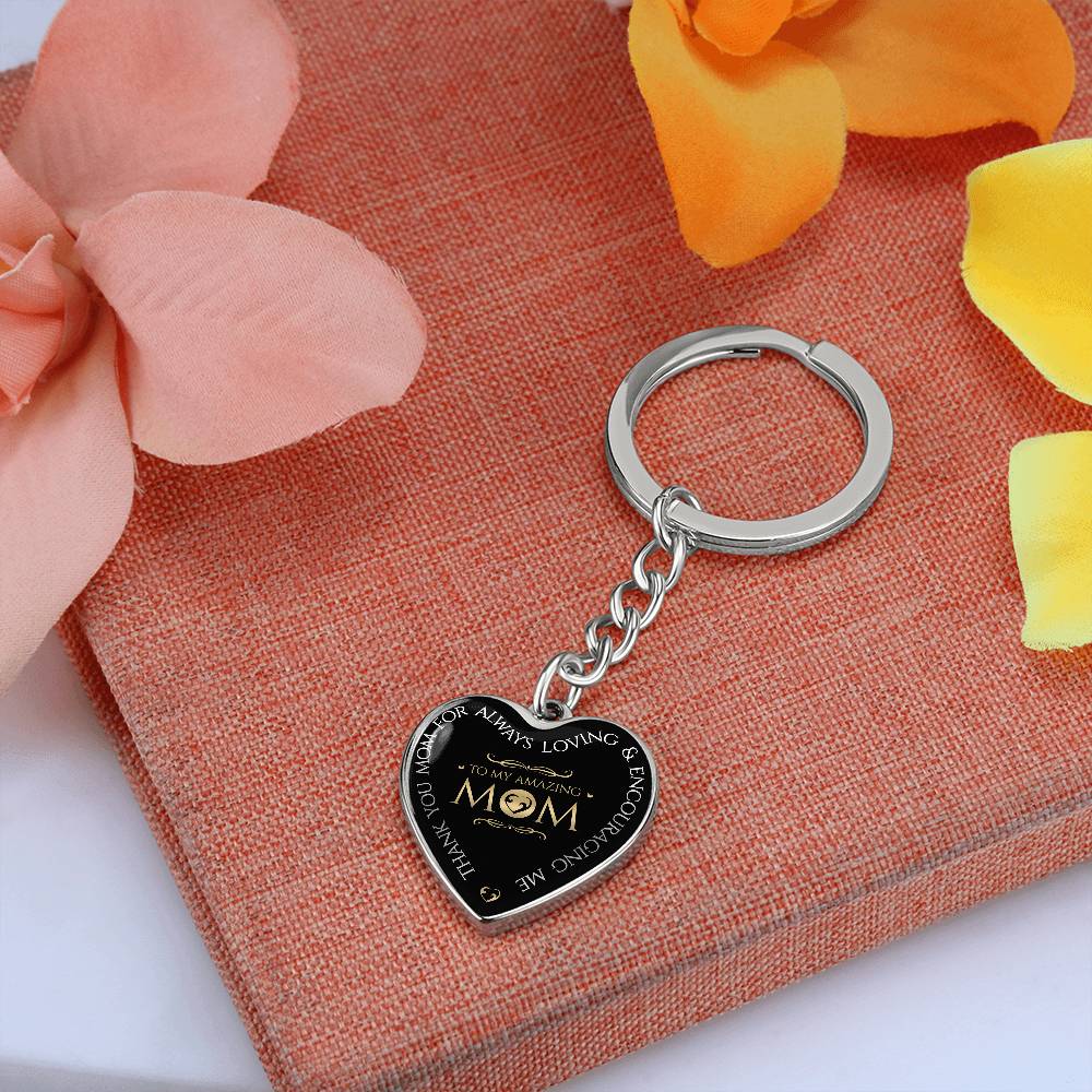 MY AMAZING MOM Curb Keychain Attachment