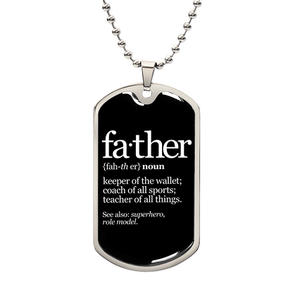 far the rnoun DOG TAG