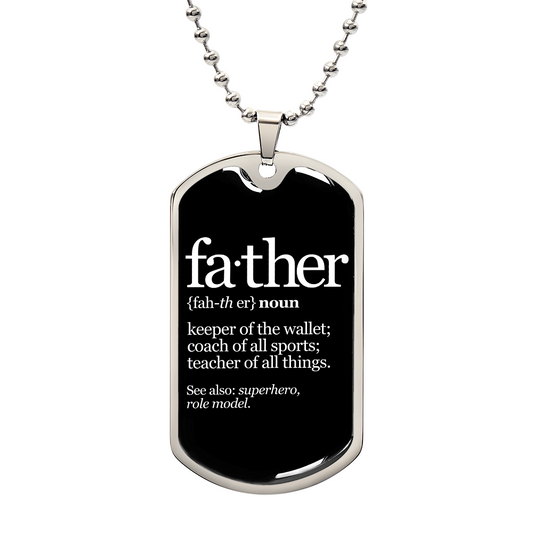 far the rnoun DOG TAG