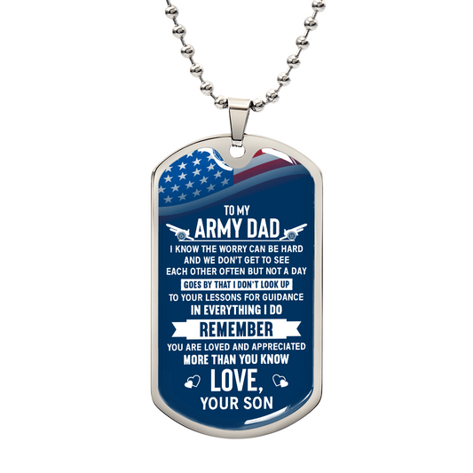 To my army dad- i know the worry