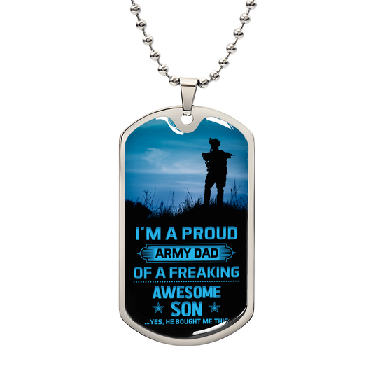 I'm a proud army dad