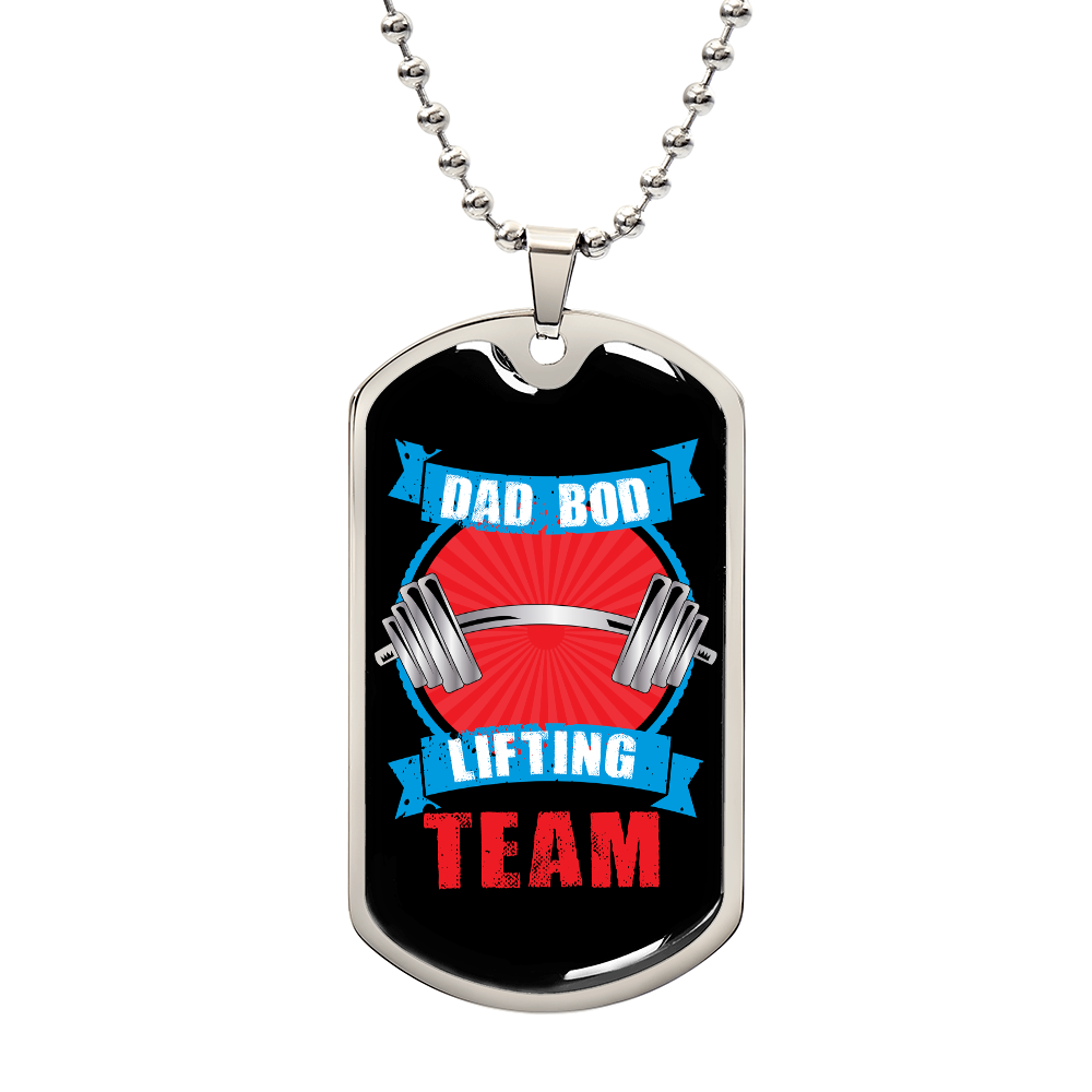 dad bod  DOG TAG