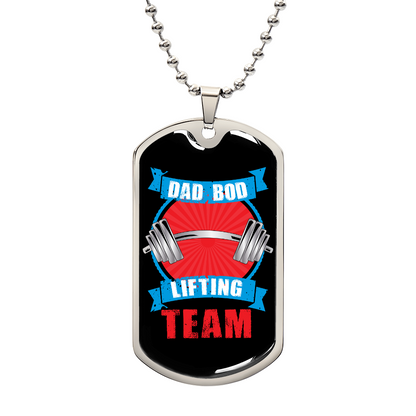dad bod  DOG TAG