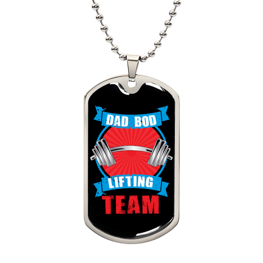 dad bod  DOG TAG