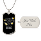 justcallhimpapadogtag DOG TAG