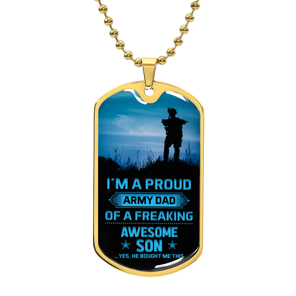 I'm a proud army dad