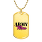 Military Mom DOG TAG