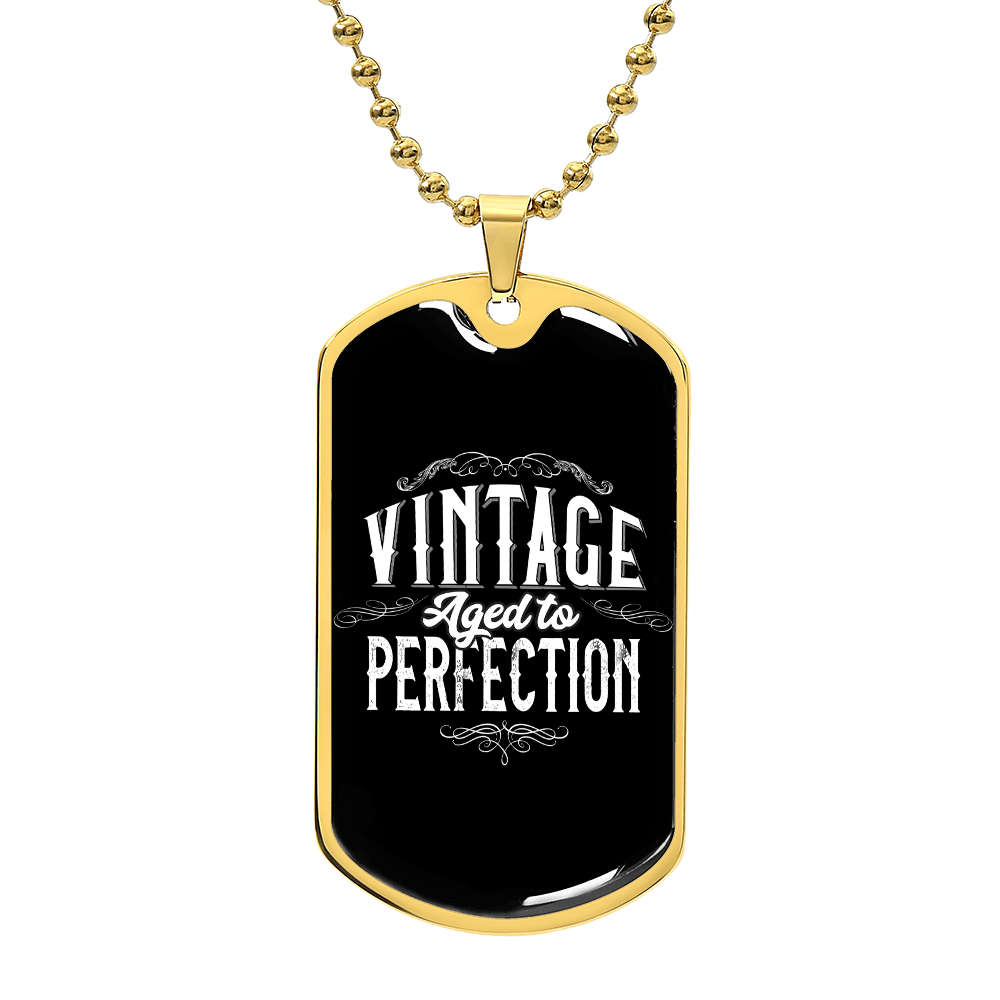 age dtop erfection DOG TAG