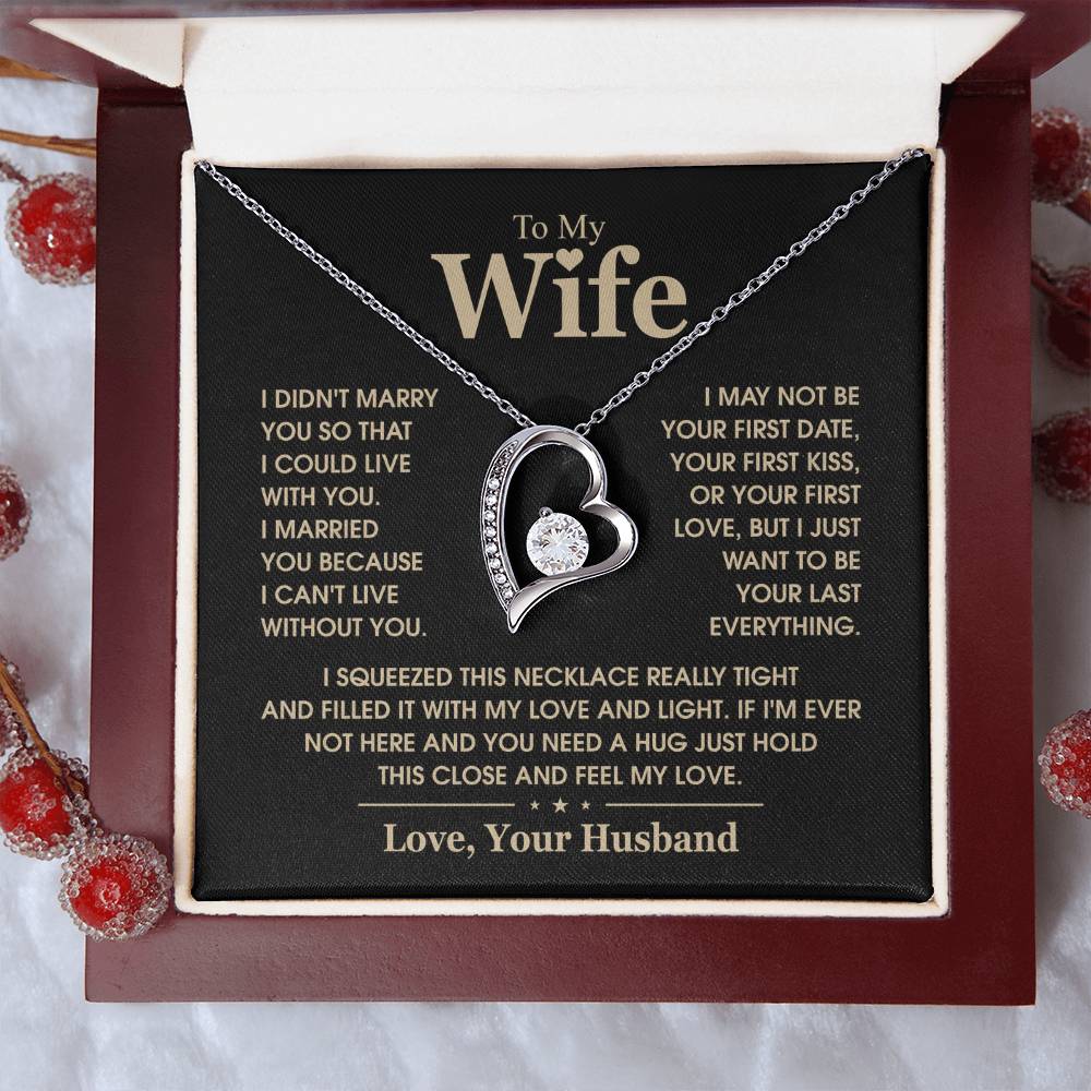 To My Wife - Gold - Black