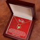 WIFE how much you mean to me.Forever Love Necklace