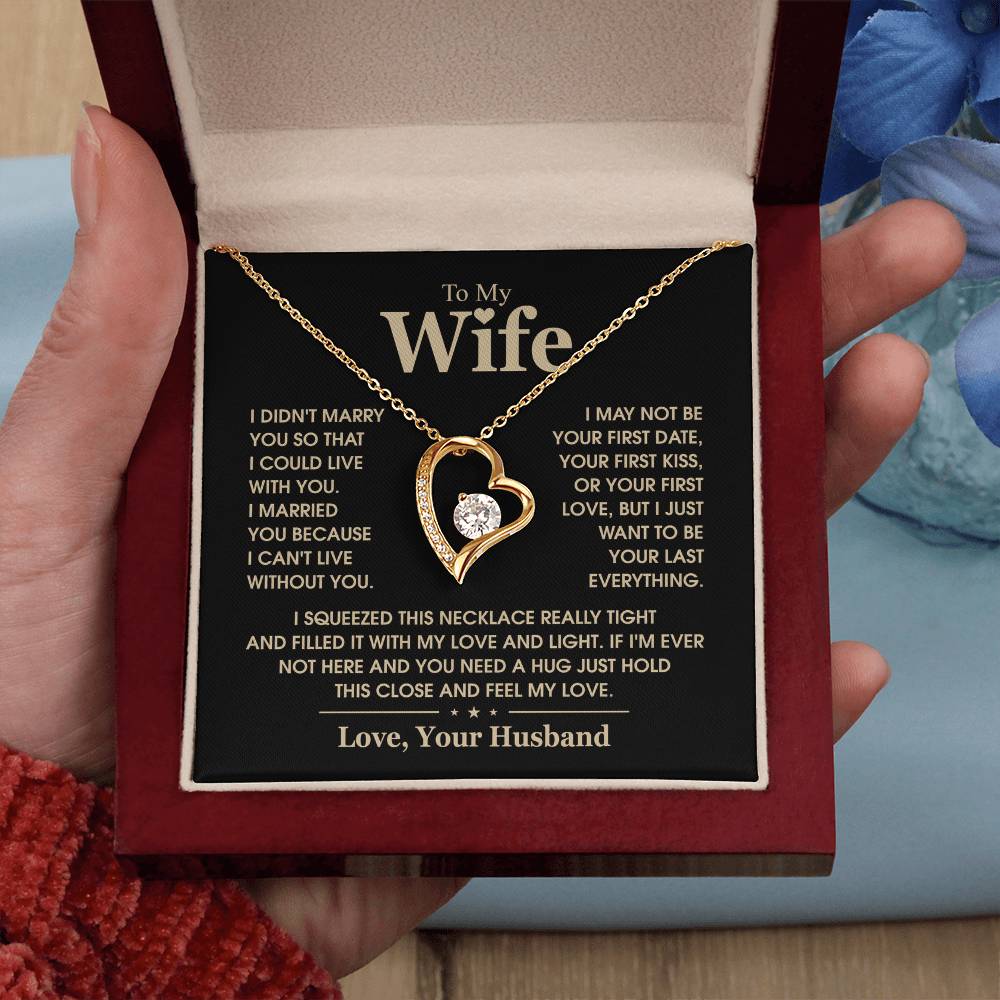 To My Wife - Gold - Black