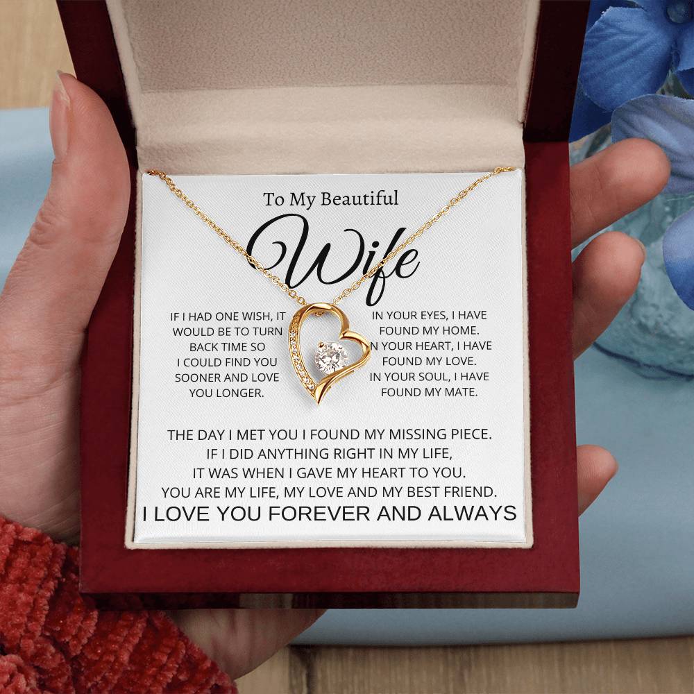 TO MY BEAUTIFUL WIFE