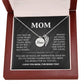 I LOVE YOU MOM, FOR BEING YOU!
