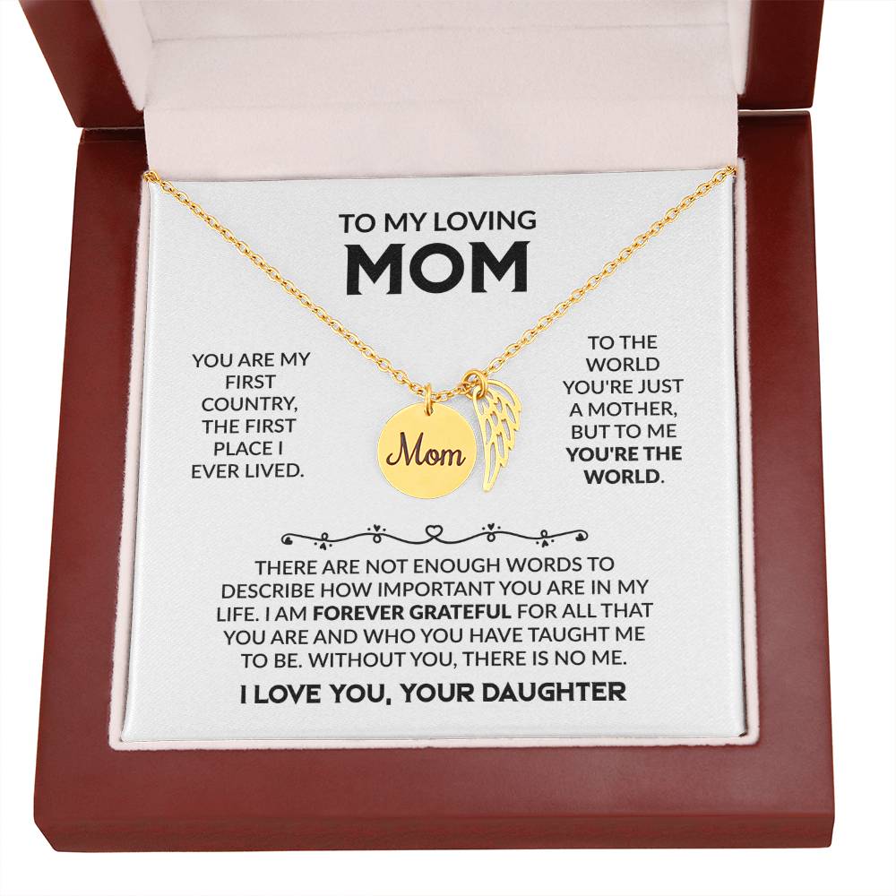 Mom - First Country - from Daughter