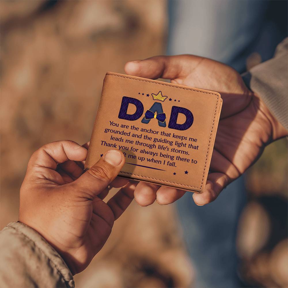 Wallet Design_Dad You Are the Anchor