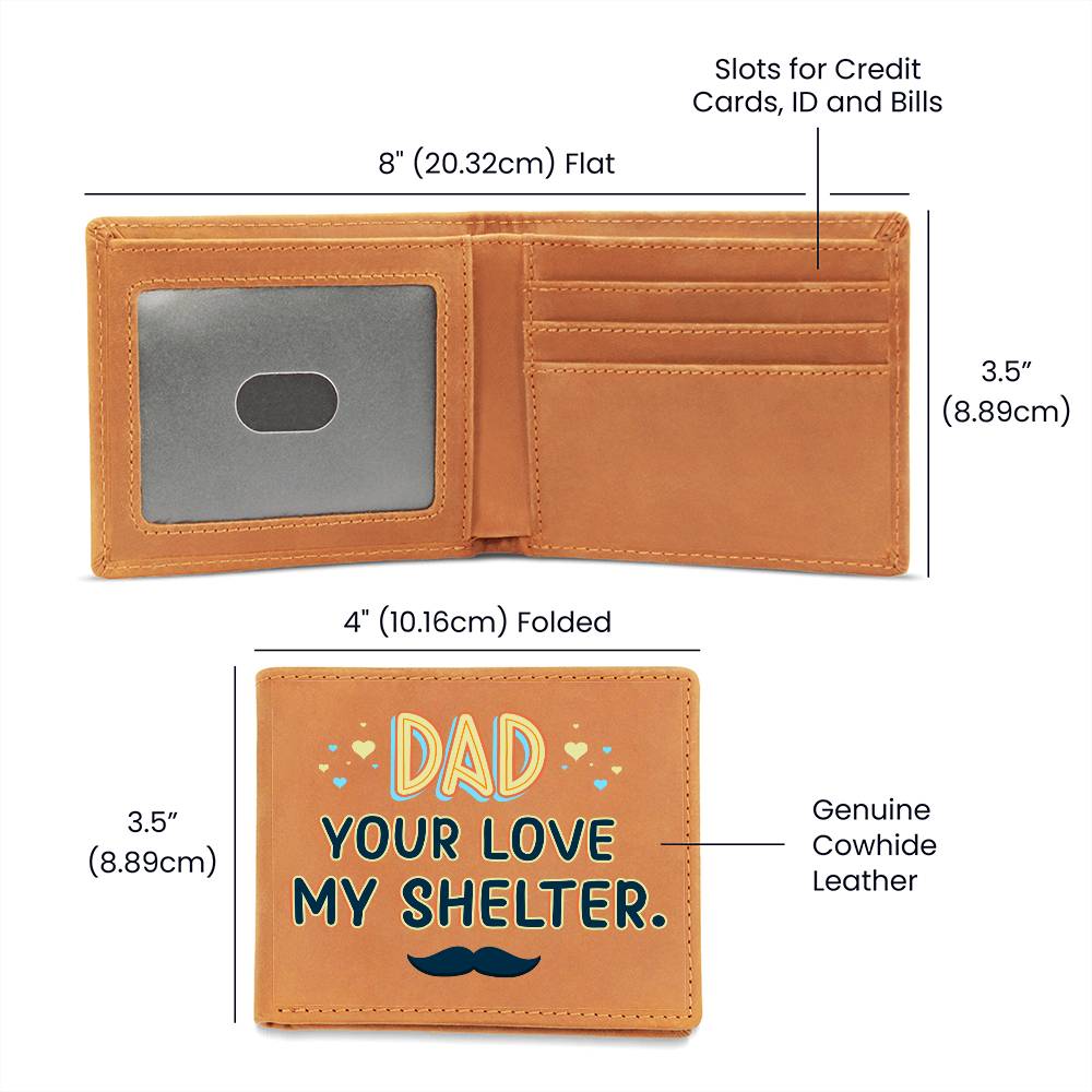 Wallet  Dad Your Love My Shelter
