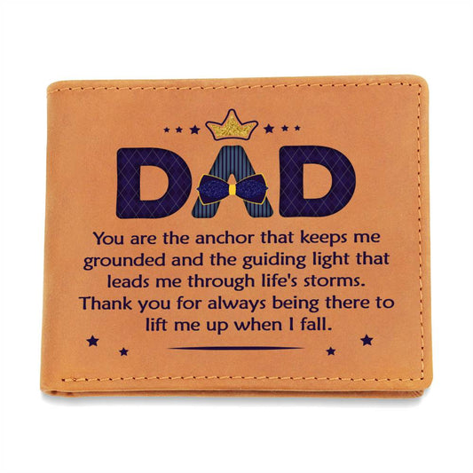 Wallet Design_Dad You Are the Anchor
