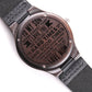 to my son - never forget that i love you f-Wood Watch with Engraving