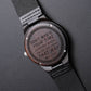 Don't waste your timeWood Watch with Engraving