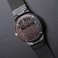 my man - when i tell you Wood Watch with Engraving