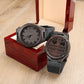 Adventures together- Wood Watch with Engraving