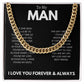 To My Man I Love You Now and Forever