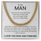 To My Man I Love You Now and Forever