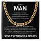 To My Man I Love You Now and Forever