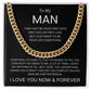 To My Man I Love You Now and Forever