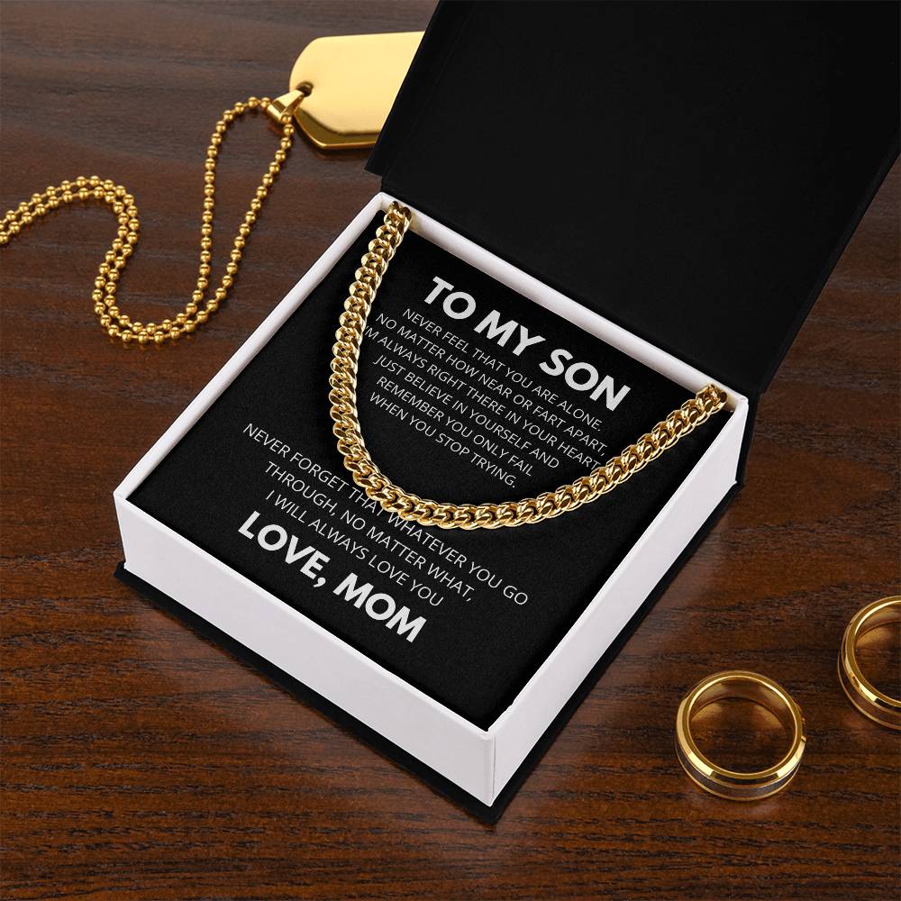 To My SonLOVE MOM