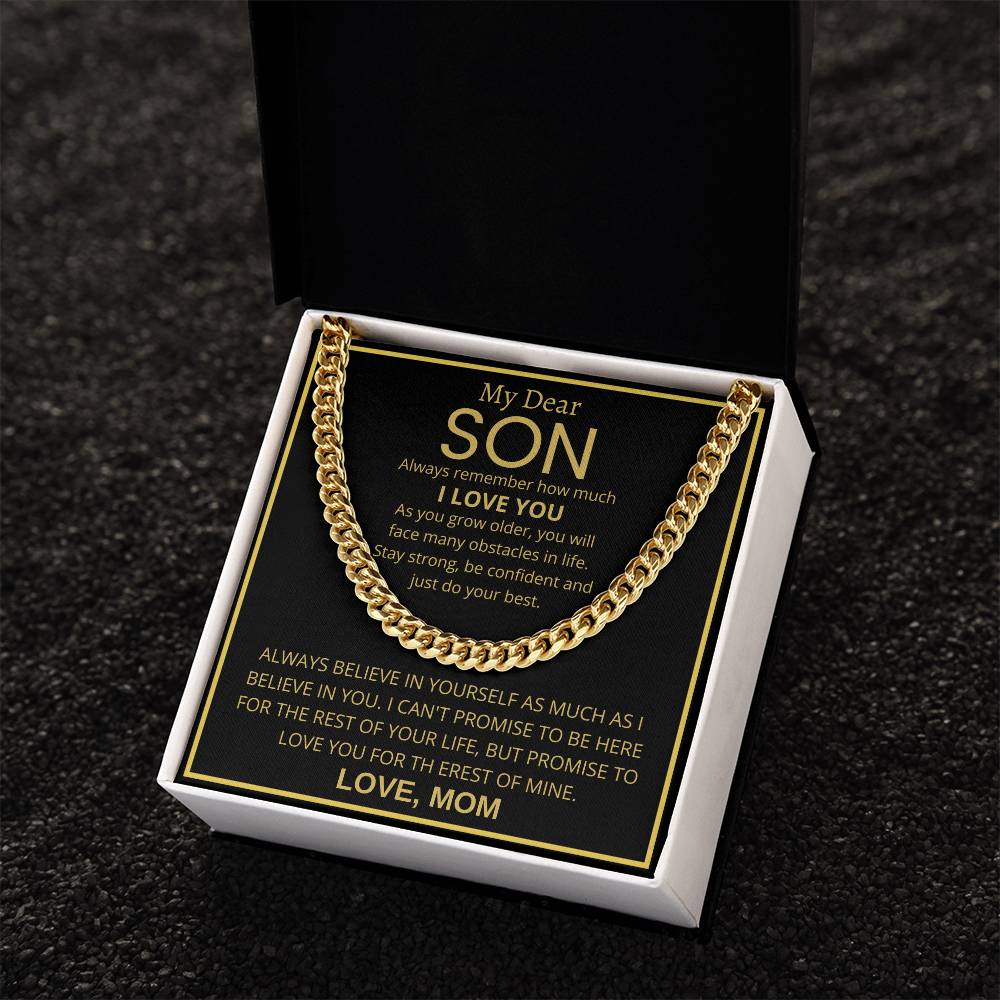 To My SonLOVE MOM