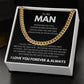 To My Man I Love You Now and Forever
