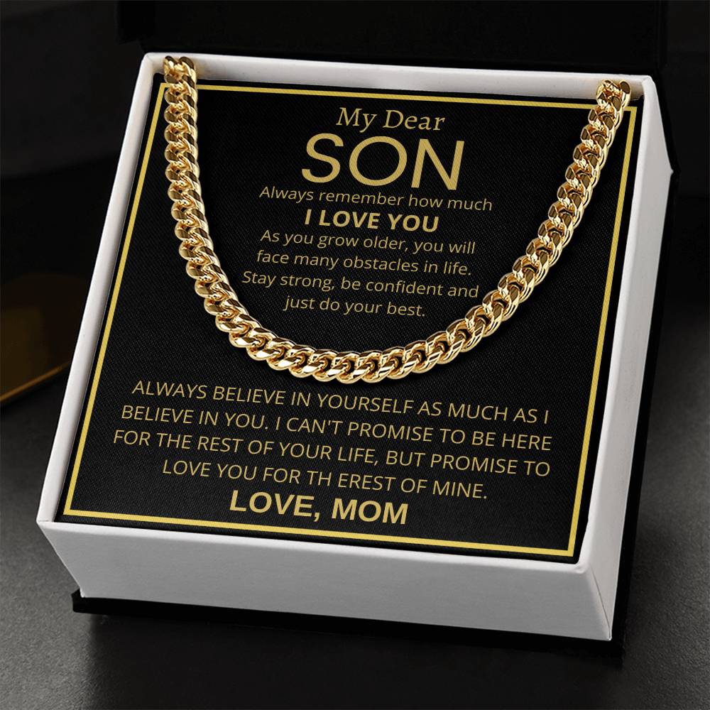 To My SonLOVE MOM
