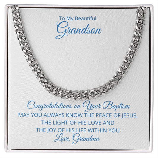 to my beautiful grandson